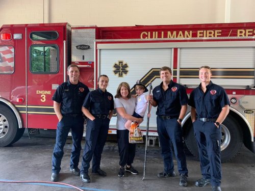 Carousel post from Cullman Fire Rescue.