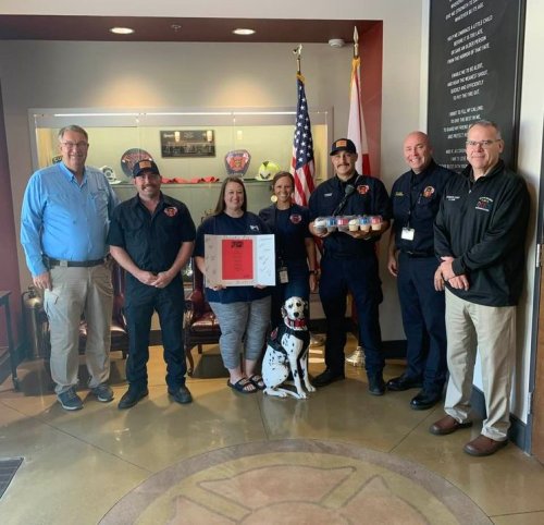 Photo post from Cullman Fire Rescue.