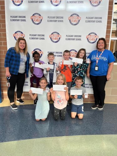 Carousel post from Pleasant Crossing Elementary.