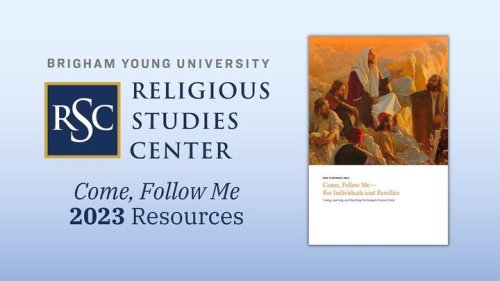 Carousel post from BYU Religious Studies Center.