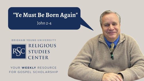 Video post from BYU Religious Studies Center.