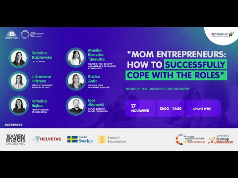 Video post from Women in Tech Macedonia.