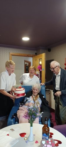 Carousel post from Brook Court Care Home.