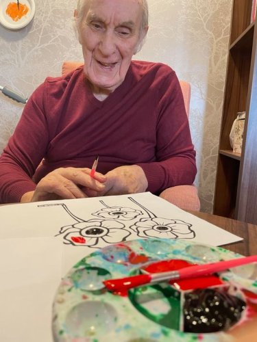 Carousel post from Brook Court Care Home.