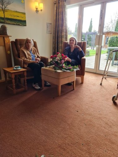 Carousel post from Brook Court Care Home.