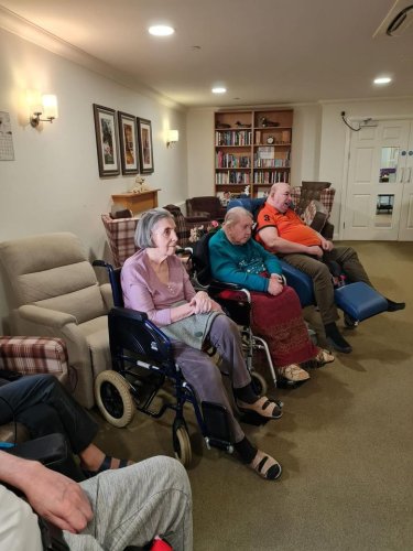 Carousel post from Brook Court Care Home.