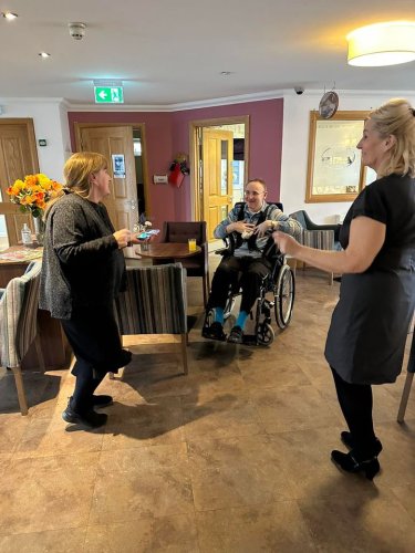 Carousel post from Brook Court Care Home.