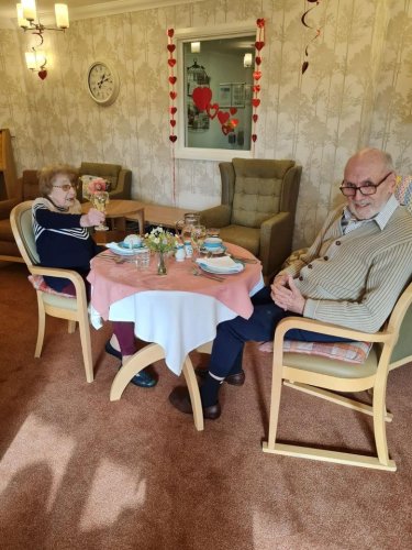 Carousel post from Brook Court Care Home.