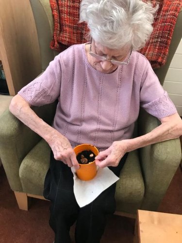 Carousel post from Brook Court Care Home.
