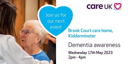 Photo post from Brook Court Care Home.