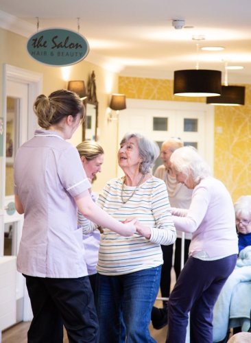 Photo post from Brook Court Care Home.