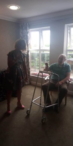 Carousel post from Brook Court Care Home.