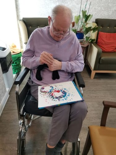 Carousel post from Sherwood Grange Care Home.