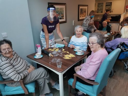 Carousel post from Sherwood Grange Care Home.