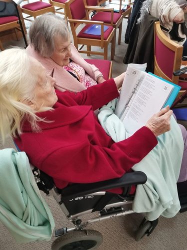 Carousel post from Sherwood Grange Care Home.