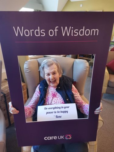 Carousel post from Sherwood Grange Care Home.