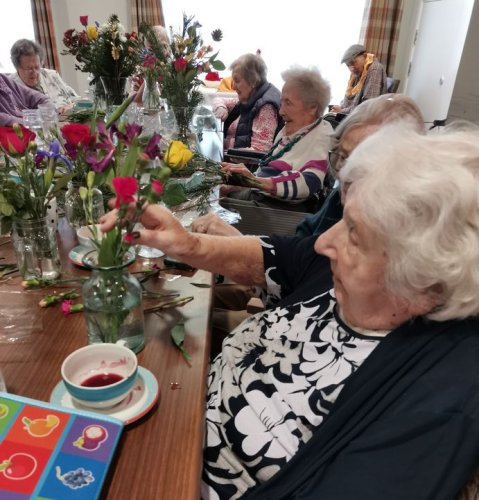 Carousel post from Sherwood Grange Care Home.