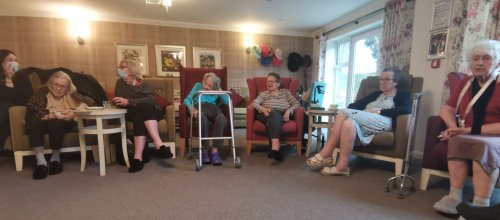 Carousel post from Sherwood Grange Care Home.
