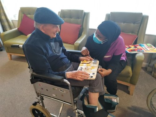Carousel post from Sherwood Grange Care Home.