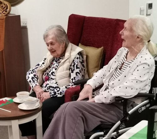 Carousel post from Sherwood Grange Care Home.