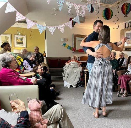 Carousel post from Sherwood Grange Care Home.