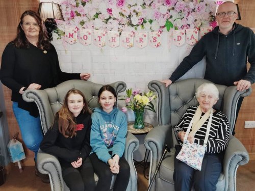 Carousel post from Sherwood Grange Care Home.