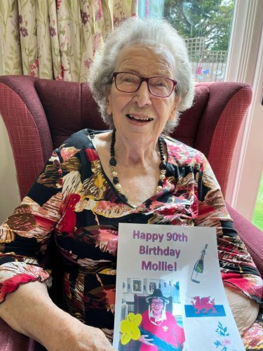 Carousel post from Sherwood Grange Care Home.