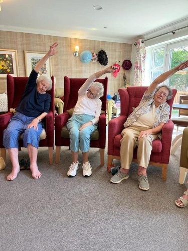 Carousel post from Sherwood Grange Care Home.