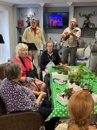 Carousel post from Sherwood Grange Care Home.