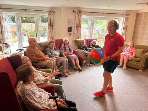 Carousel post from Sherwood Grange Care Home.