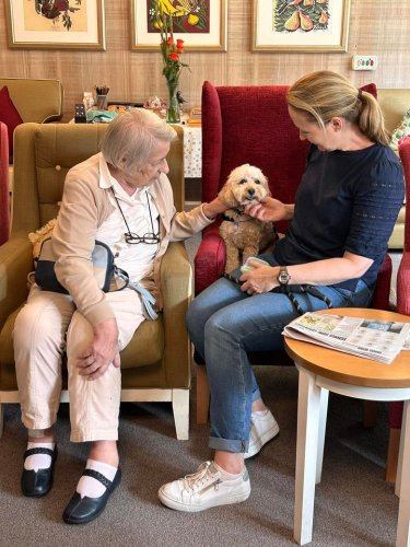 Carousel post from Sherwood Grange Care Home.
