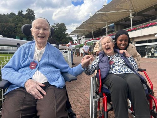 Carousel post from Sherwood Grange Care Home.