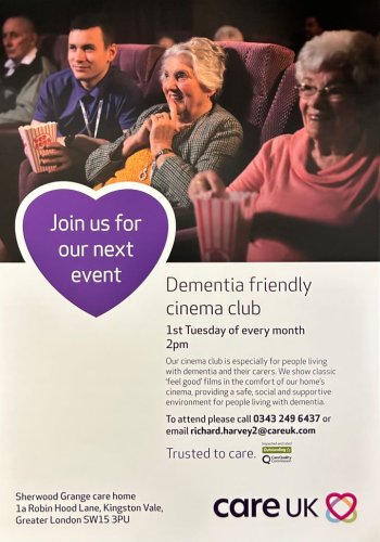 Photo post from Sherwood Grange Care Home.
