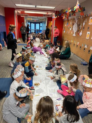 Carousel post from Grassy Creek Elementary School.