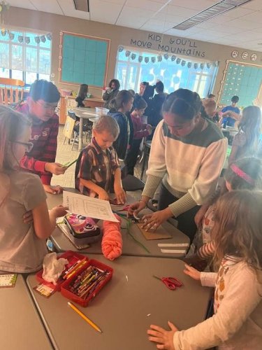 Carousel post from Grassy Creek Elementary School.