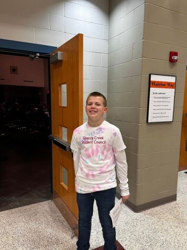 Carousel post from Grassy Creek Elementary School.