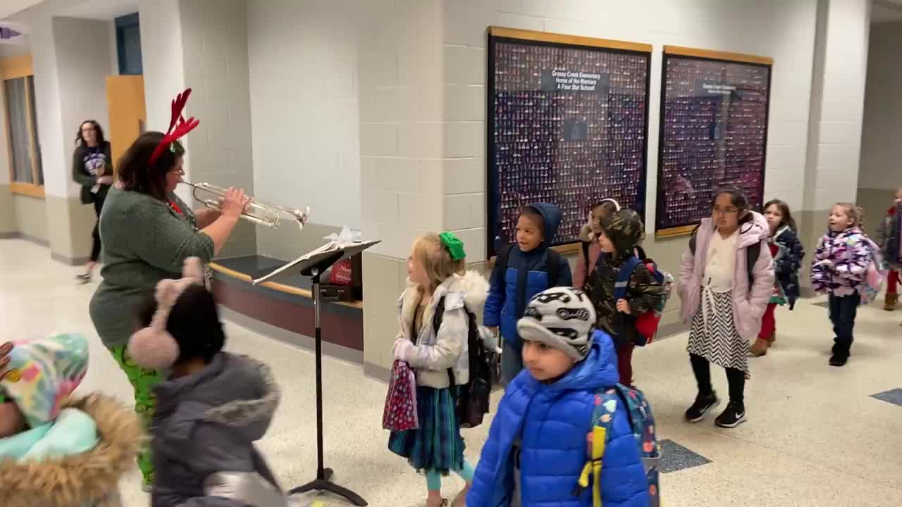 Video post from Grassy Creek Elementary School.
