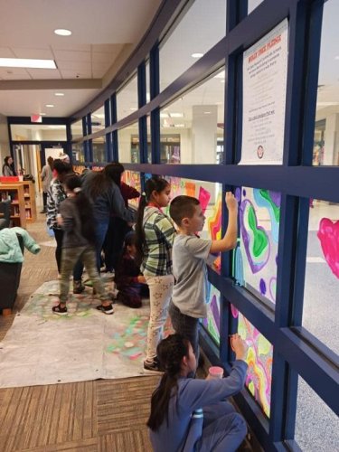 Carousel post from Grassy Creek Elementary School.