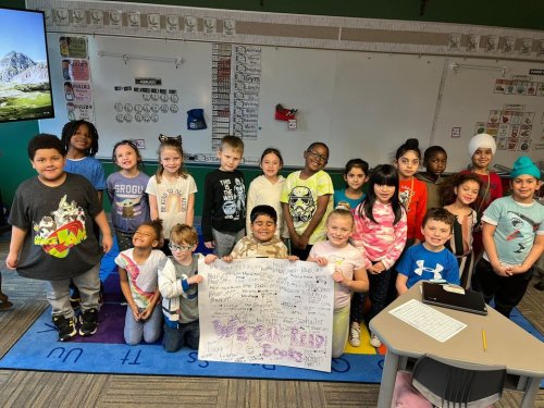 Carousel post from Grassy Creek Elementary School.