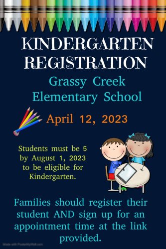 Photo post from Grassy Creek Elementary School.