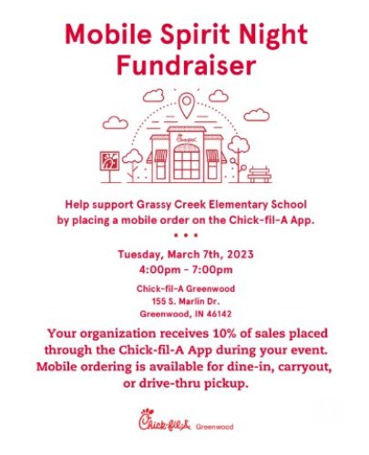 Carousel post from Grassy Creek Elementary School.