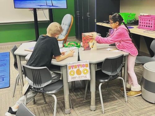 Carousel post from Grassy Creek Elementary School.