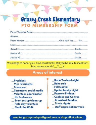 Photo post from Grassy Creek Elementary School.