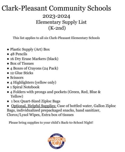 Carousel post from Grassy Creek Elementary School.