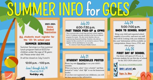 Photo post from Grassy Creek Elementary School.