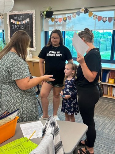 Carousel post from Grassy Creek Elementary School.