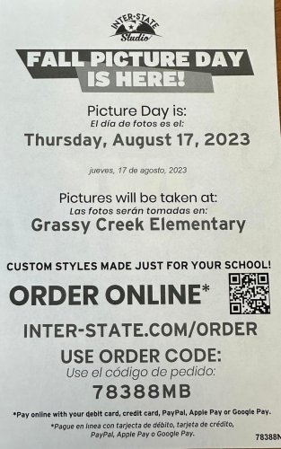 Photo post from Grassy Creek Elementary School.