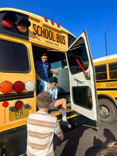 Carousel post from Grassy Creek Elementary School.