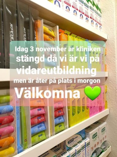 Photo post from Tandläkare Katrin Onno.