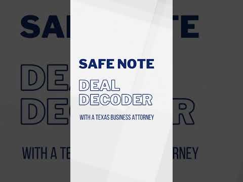 Video post from The South Texas Business Lawyers.